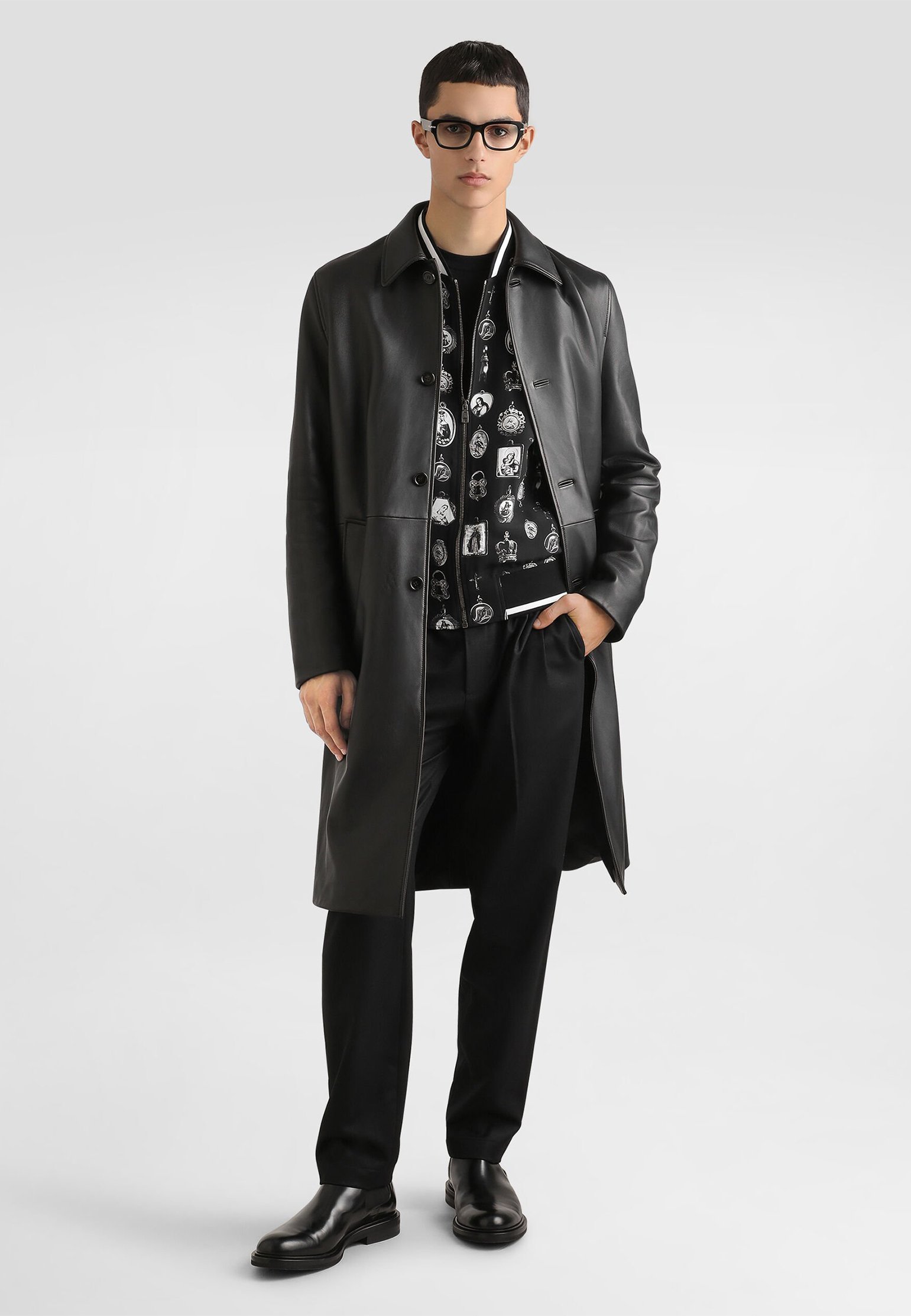 

Брюки DOLCE&GABBANA, Черный, Черный