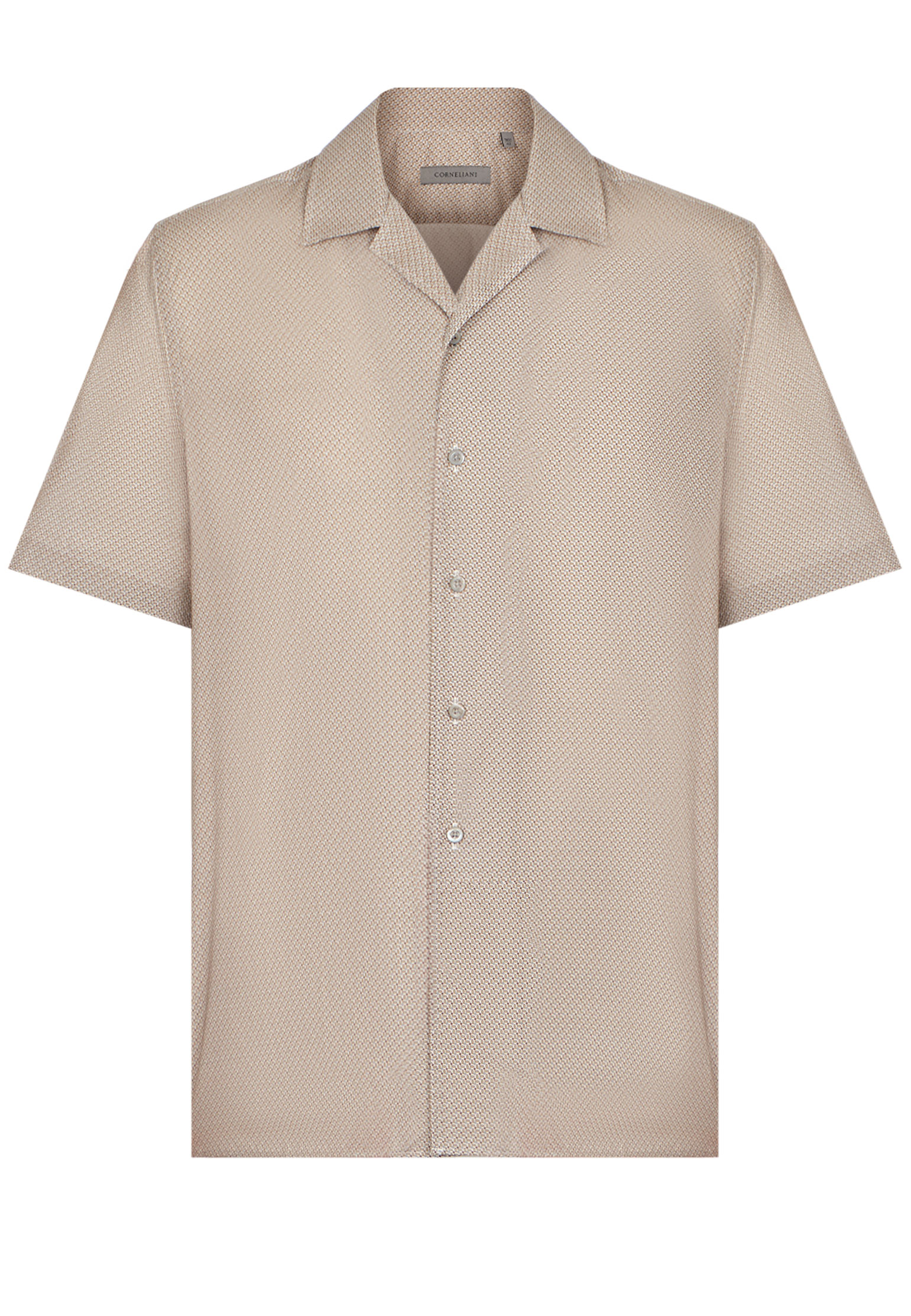 Рубашка CORNELIANI Коричневый, размер 43