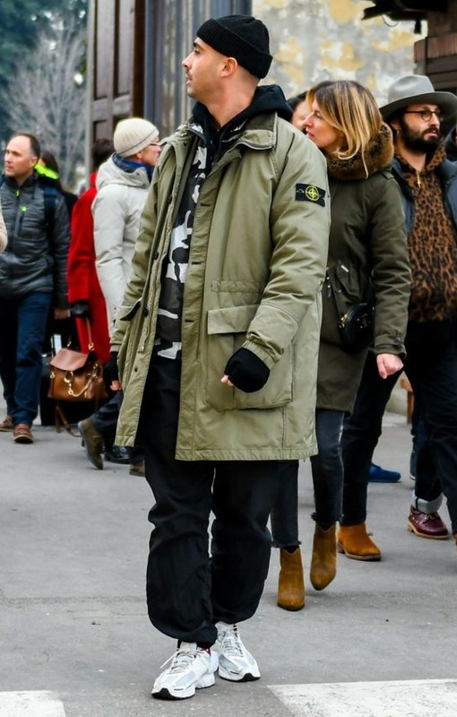 Повседневный образ Stone Island