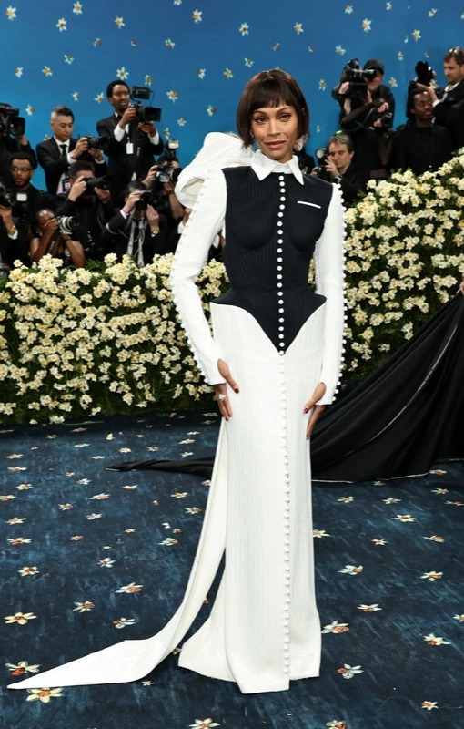 Зои Салдана на Met Gala 2025