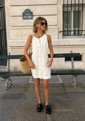 Anouk Yve в белом платье