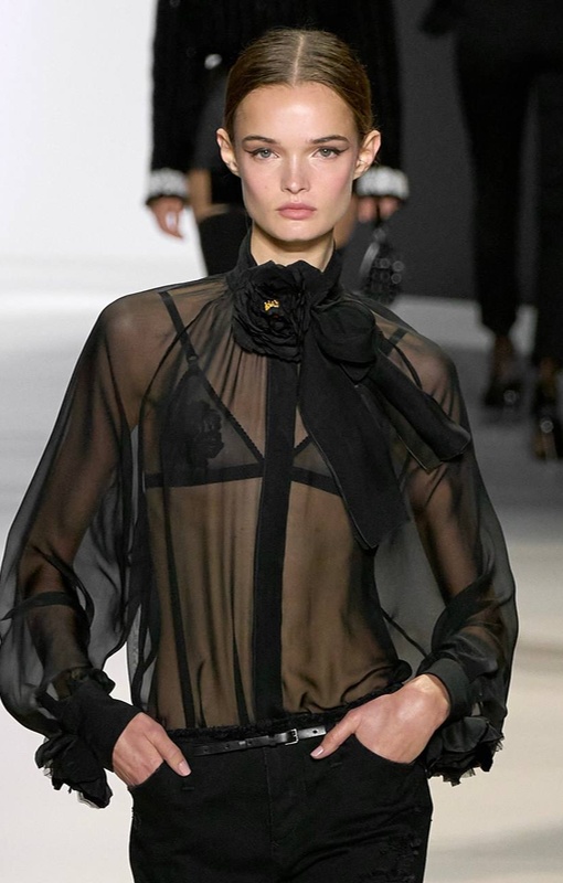 Прозрачная блуза Dolce & Gabbana