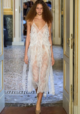 Белое кружевное платье Dolce & Gabbana