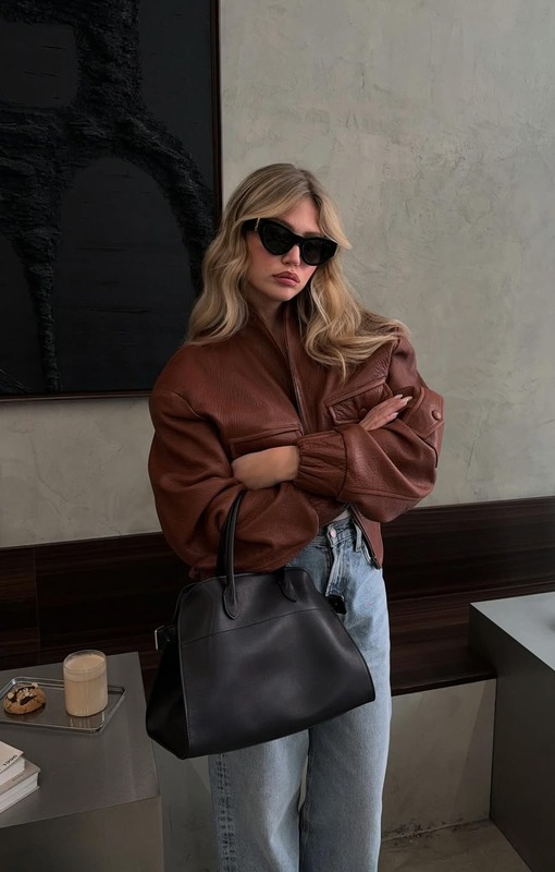 Marine Diet в стильном бомбере