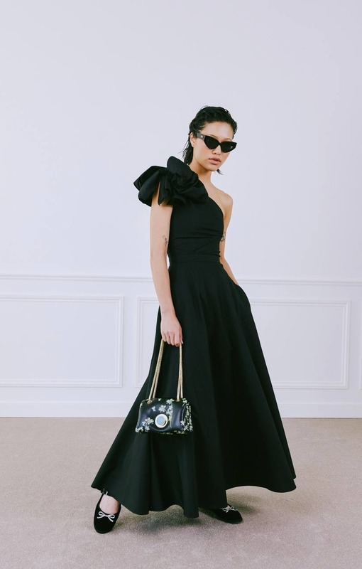 Элегантное платье с бантом Giambattista Valli