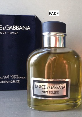 Подделка аромата Dolce Gabbana