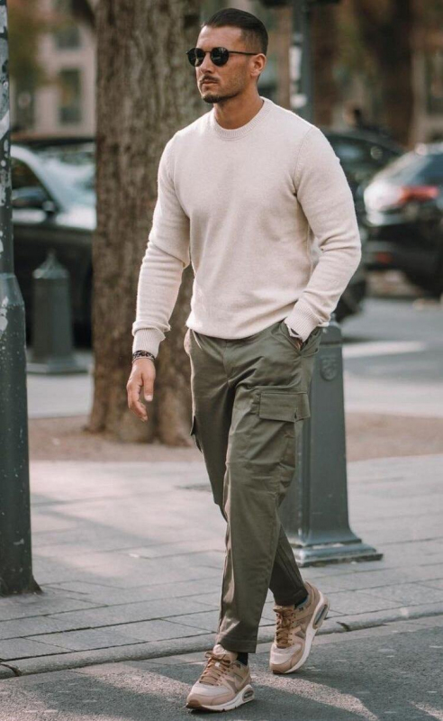 Зеленые брюки – must have каждого стильного мужчины