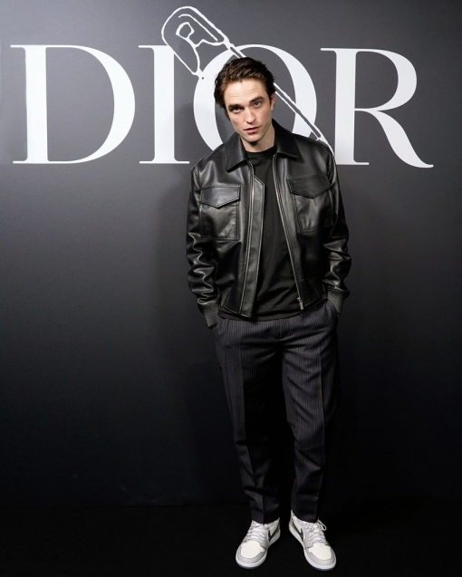 Роберт Паттинсон на показе Dior 2020
