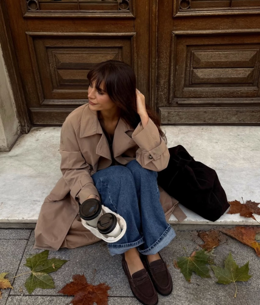 Andreea Calota в повседневном образе