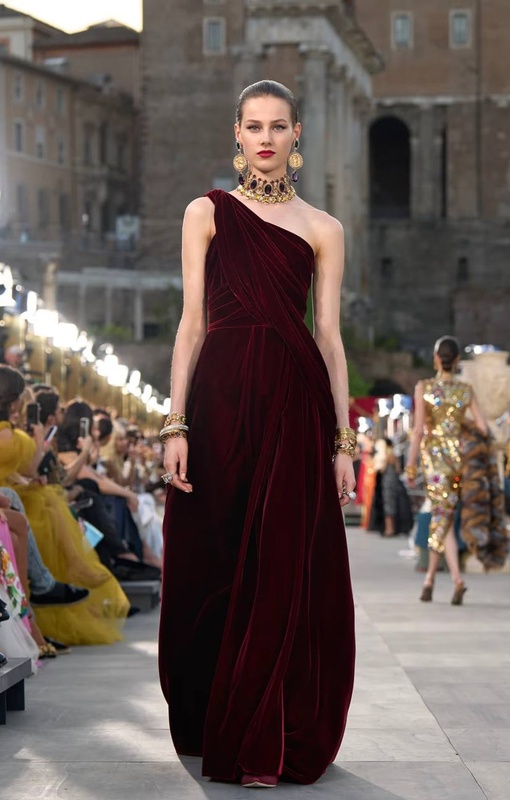 Показ Dolce & Gabbana в Риме