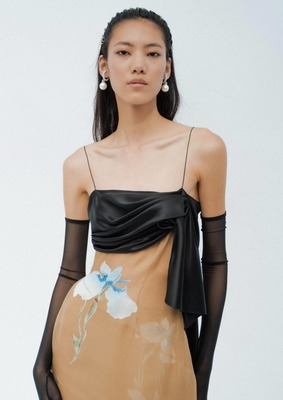 Платье на бретелях Givenchy