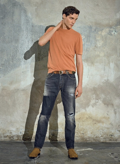 Рваные джинсы Jacob Cohen
