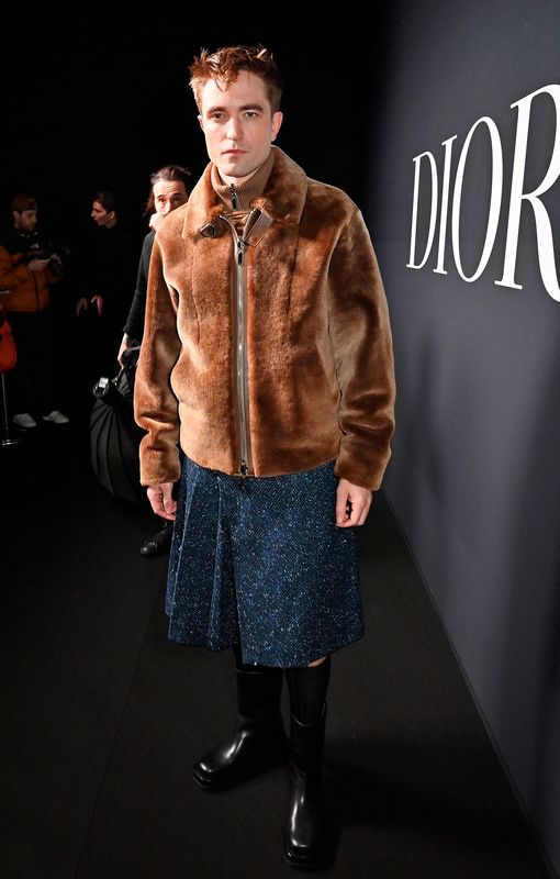 Роберт Паттинсон на показе Dior