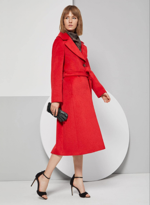 Красное пальто Cinzia Rocca