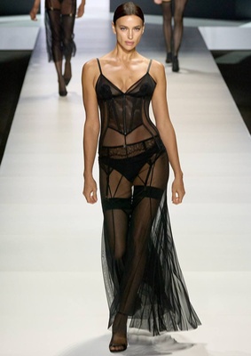 Прозрачное платье Dolce&Gabbana