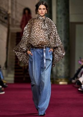 Леопардовая блуза Zimmermann