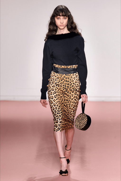 Образ с леопардовой юбкой Blumarine