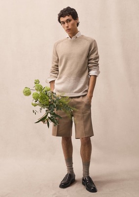Льняные шорты Corneliani