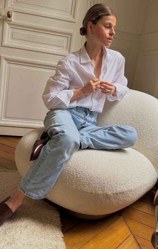Alice Pilate в образе casual