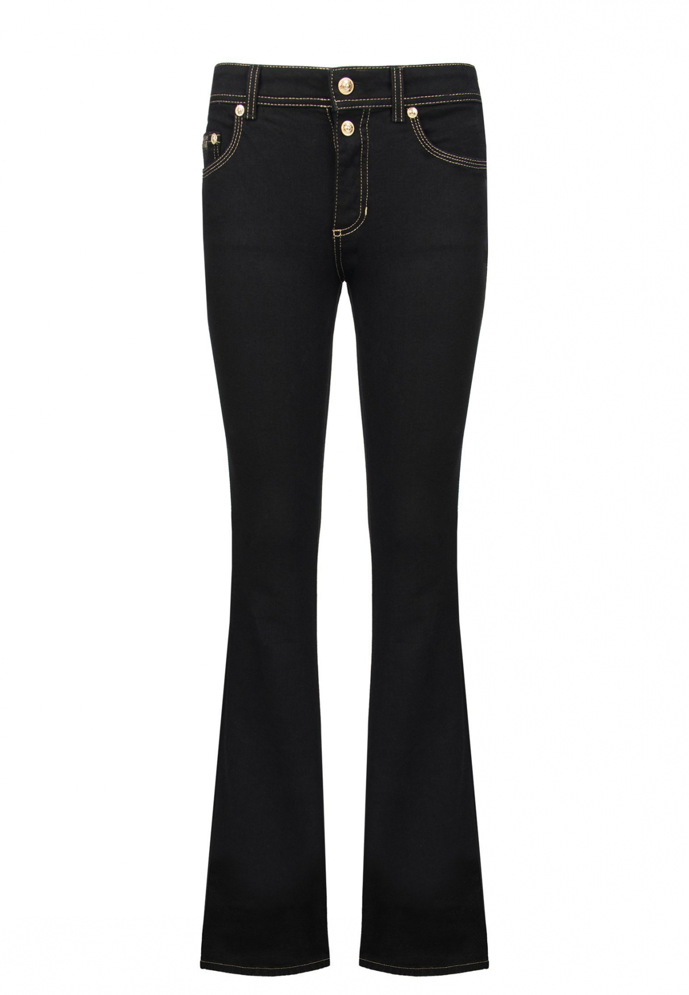 Черные джинсы VERSACE JEANS COUTURE