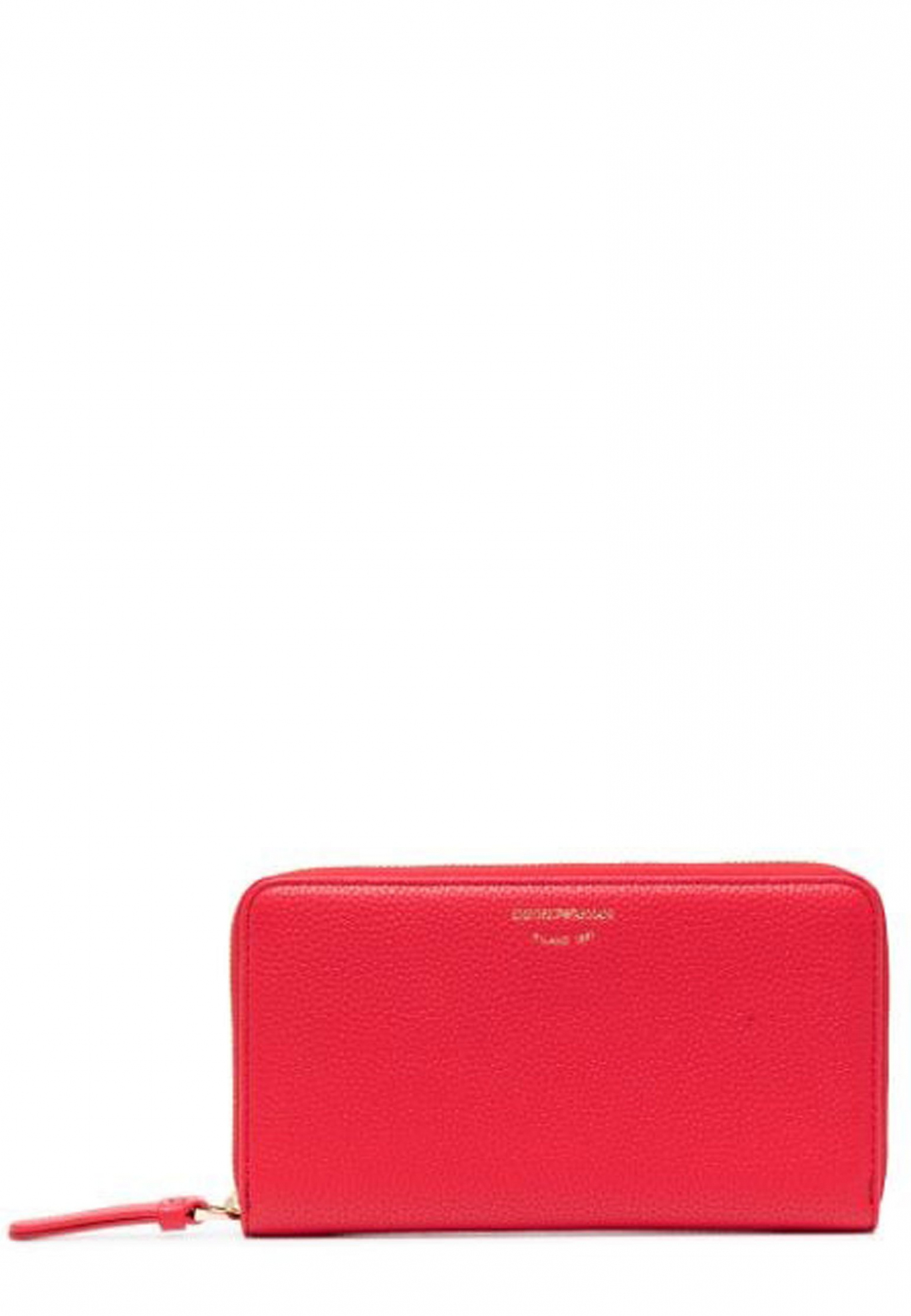 Розовый кошелек с логотипом EMPORIO ARMANI