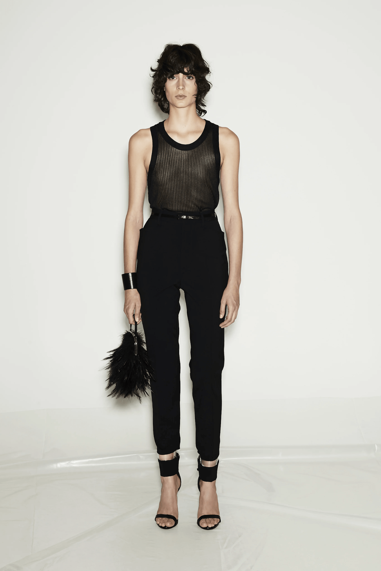 Прозрачный топ от Dsquared2
