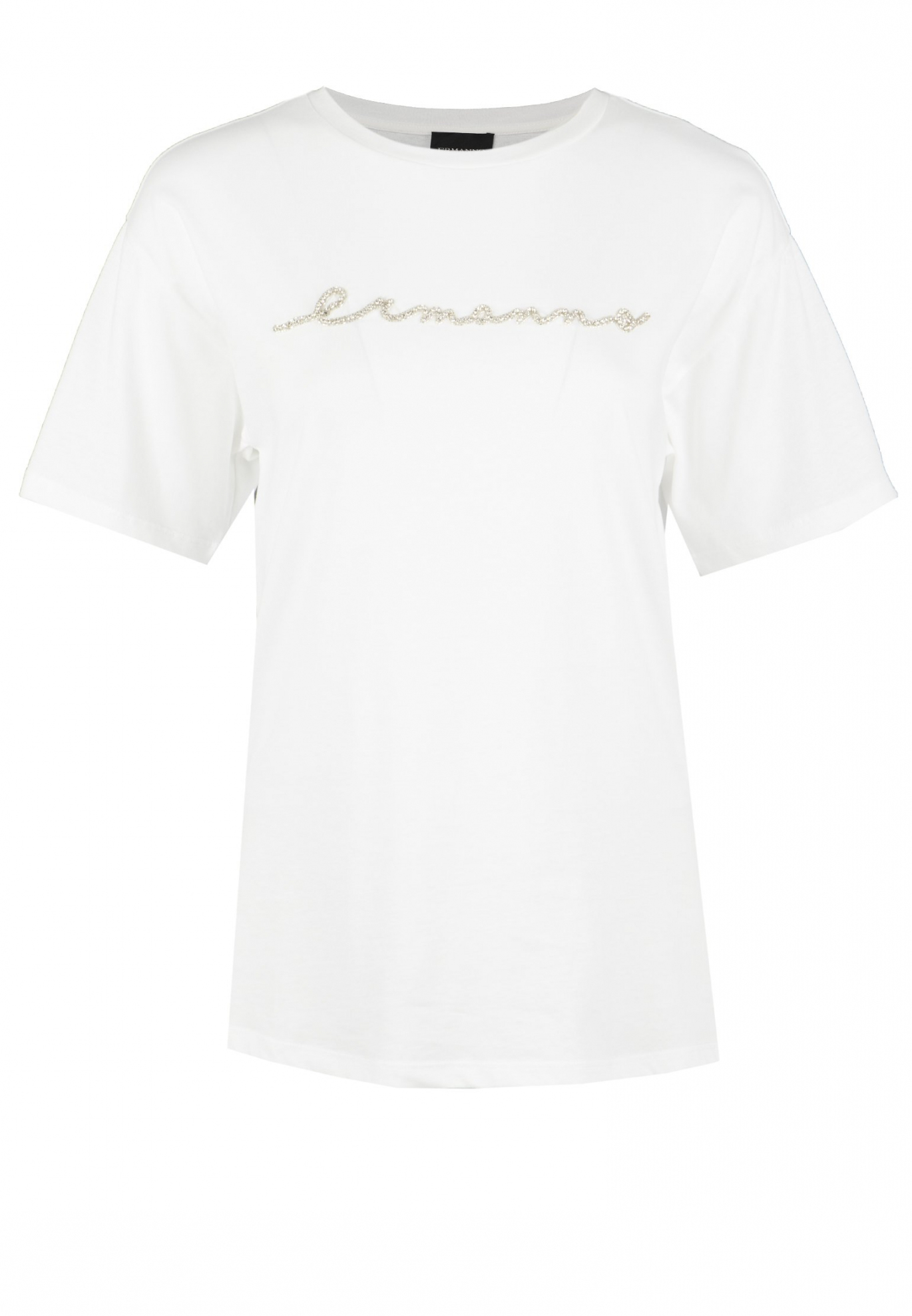Белая футболка ERMANNO ERMANNO SCERVINO