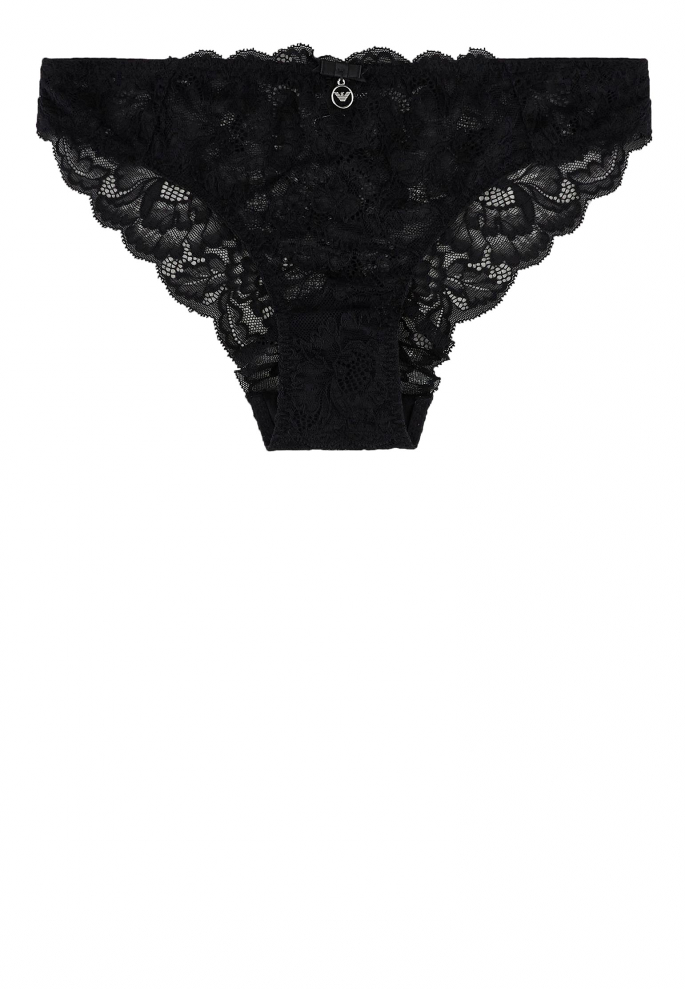 Черные трусы-слипы EMPORIO ARMANI Underwear