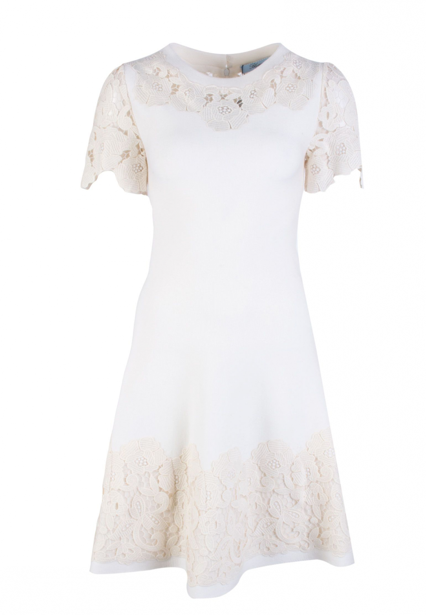  Белое платье BLUMARINE