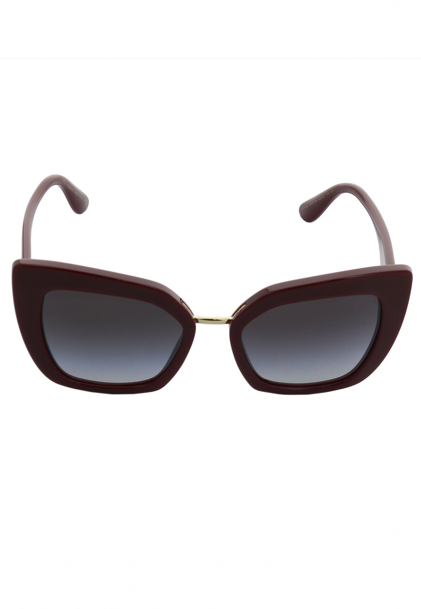 Бордовые очки DOLCE&GABBANA sunglasses