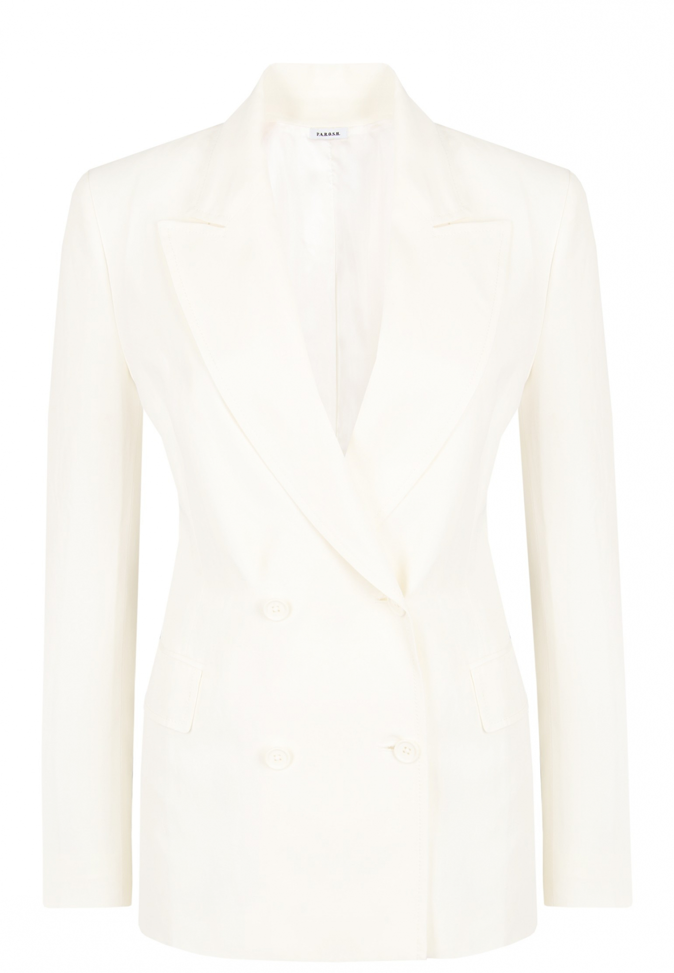  Белый пиджак из вискозы RAISA P.A.R.O.S.H.