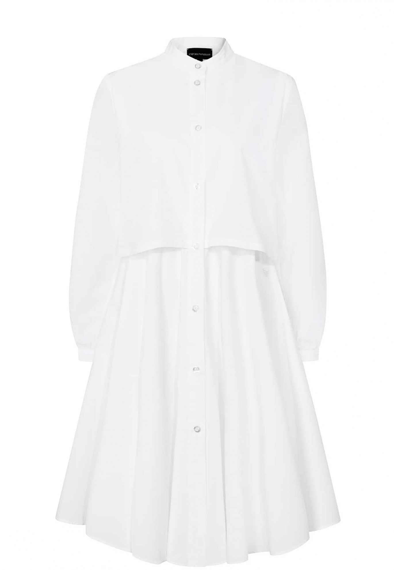 Белое платье EMPORIO ARMANI