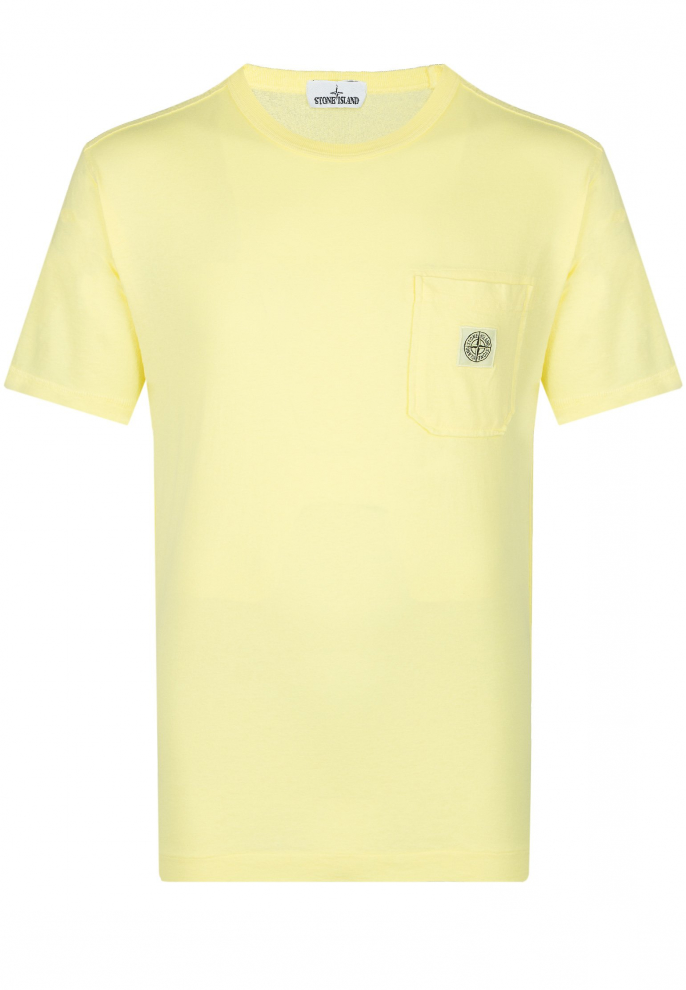 Желтая футболка STONE ISLAND