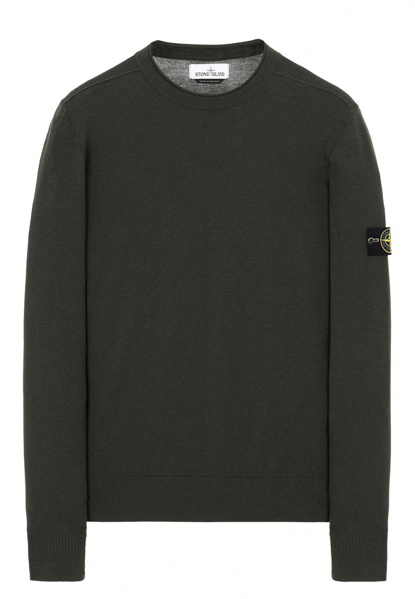 Зеленый джемпер STONE ISLAND