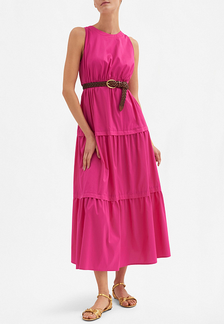 LUISA SPAGNOLI Розовое платье
