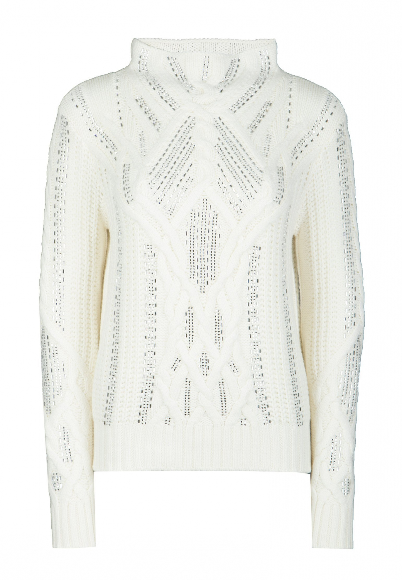 Белый свитер ERMANNO SCERVINO