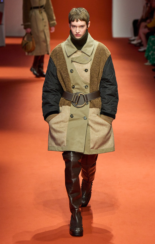 Тренч с отделкой от Tod's