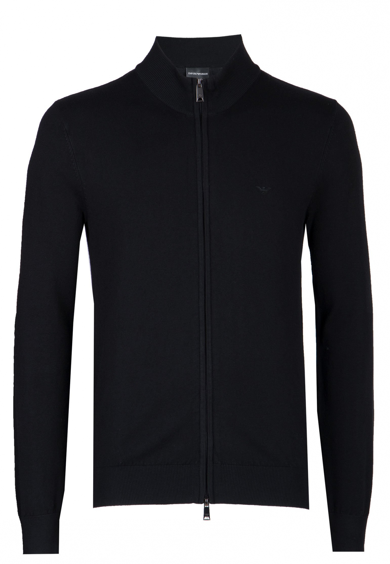 Черный кардиган EMPORIO ARMANI