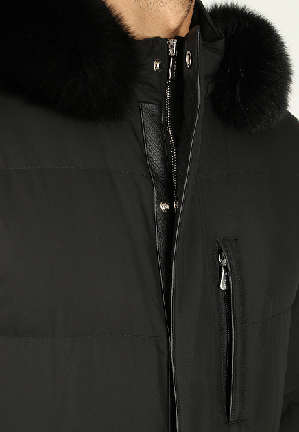 Куртка MANDELLI  - Шелк - цвет черный