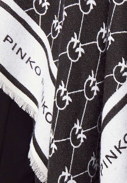 Широкий палантин с логотипом PINKO - ИТАЛИЯ