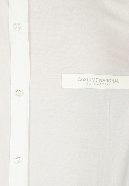 Рубашка COSTUME NATIONAL  - Хлопок - цвет белый