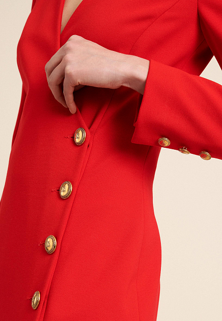 Платье LUISA SPAGNOLI  - Вискоза - цвет красный