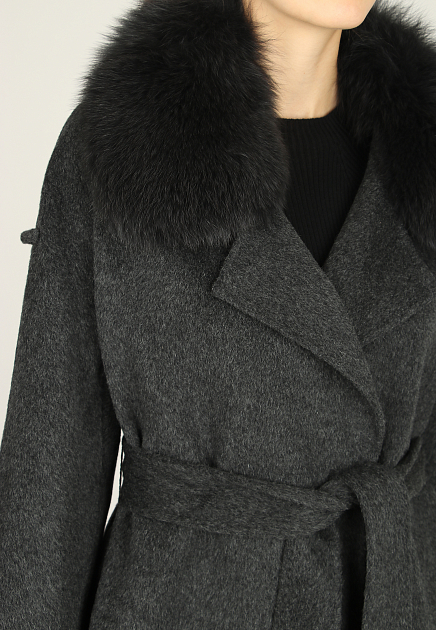 Пальто MAX&MOI  - Шерсть - цвет серый