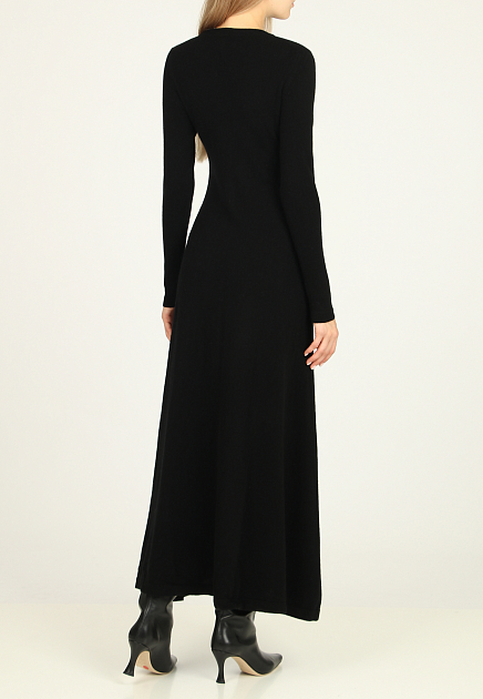 Платье ALLUDE  - Шерсть, Кашемир - цвет черный