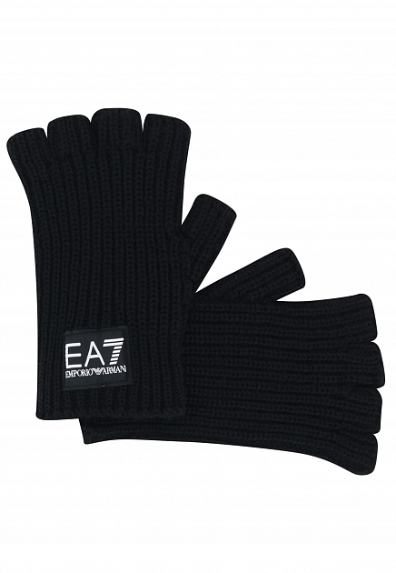 Перчатки из смесовой шерсти  EA7