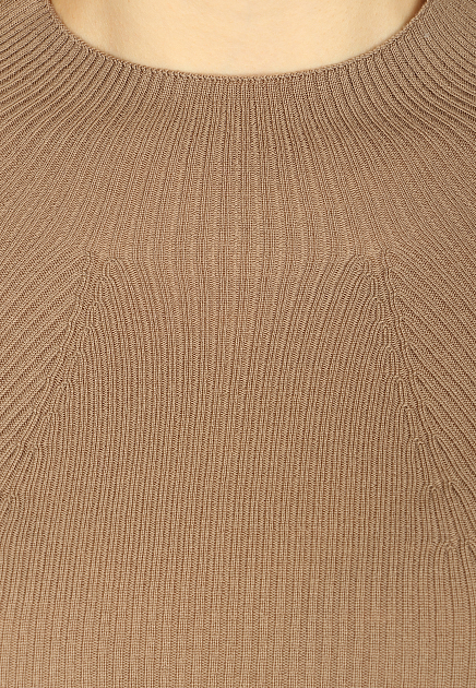 Водолазка PESERICO  - Шерсть - цвет коричневый