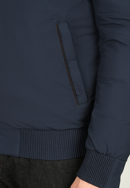 Куртка CASTELLO d'ORO  - Полиэстер - цвет синий