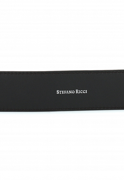 Ремень STEFANO RICCI  - Кожа - цвет коричневый
