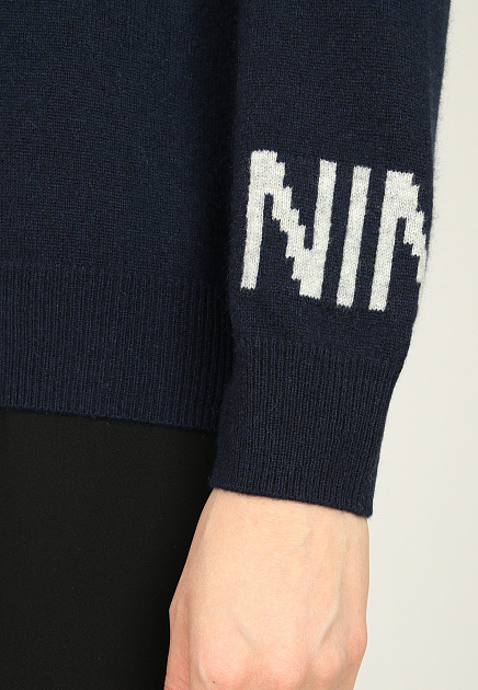Пуловер NINA RICCI  - Кашемир - цвет синий
