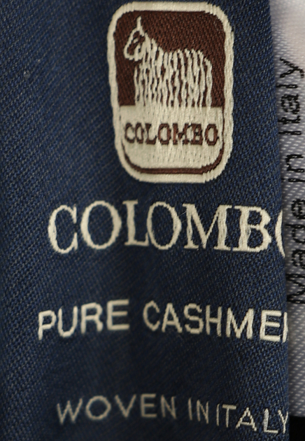 Удлинённое пальто из кашемира Colombo с мехом куницы PAJARO - ИТАЛИЯ